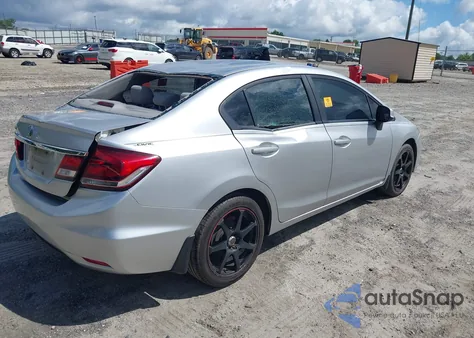 2013 Honda Civic Lx из США, поврежденный, VIN 19XFB2F5XDE009871